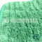La recharge de balai de Microfiber de couleur verte capitonne l'ouatine de corail avec les têtes humides de balai de plancher en soie dur