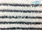 Le tissu de corail d'ouatine de tissu de Microfiber avec la recharge dure grise de tissu de fil pour des balais a adapté la densité aux besoins du client