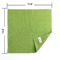 Le tissu de nettoyage de vitres fait sur commande de nettoyage de Microfiber de chiffon de 20 paquets avec la couleur 5 a assorti 13,8 &quot; X13.8 »