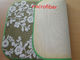 Verdissez le tapis imprimé de tapis de mousse de mémoire de salle de bains de plancher du tapis 40*60 de Microfiber de fleur