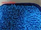 Le balai humide de Microfiber de textiles capitonne le tissu de vrillage bleu 13*47cm haut Aborbent