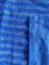 GV de tricotage de chiffon de nettoyage de Microfiber de grille du bleu huit de chaîne de largeur de 160cm