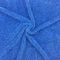 Tissu bleu de nettoyage de tissu de balai du tissu de pile de torsion de Microfiber 450gsm