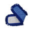 protection humide bleue de saupoudrage de balai de Microfiber de glands de 13x62cm pour le ménage de nettoyage