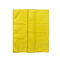 Polyamide jaune de nettoyage de polyester sifflé par 40x40 de tissu de Microfiber tricoté par chaîne