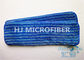 La protection plate professionnelle de tête de balai de Microfiber Microfiber avec pp dépouille 5&quot; x 24&quot;