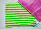 Tissu de dégraissage personnalisé 6&quot; fibre de serviette de main de cuisine/en bambou x 8&quot;