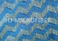 Tissu de Microfiber de pile de torsion de style d'armure de jacquard pour des protections de balai, tissus de Microfiber