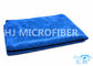 Chiffon de nettoyage professionnel de voiture de fenêtre de bleu royal/serviette de séchage de Microfiber pour des voitures