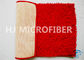 Tapis mou superbe de chevet d'OEM/tapis de bain absorbant superbe en rouge 14&quot; x 20&quot;