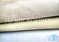 Tissu brillant de Velcro de nylon de 100% teint par plaine pour l'habillement, tissu mou de Velcro de boucle