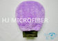 Gant de nettoyage de voiture de Microfiber d'ouatine de peluche/gant superbe 100% de microfibre fait main