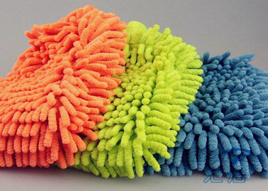 Gant de station de lavage de Chenille composé par éponge ultra détersive automatique facile de Microfiber de soin