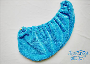 Serviette adaptée aux besoins du client d'enveloppe de Cheveu-Séchage d'ouatine de peluche de Microfiber, chapeau de soins capillaires